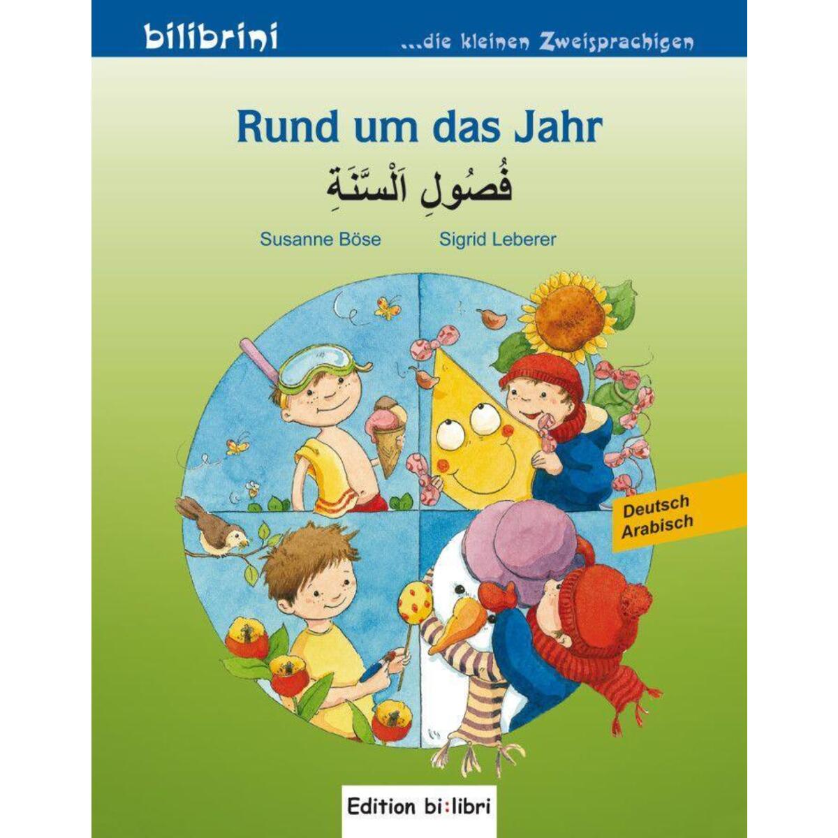 Rund um das Jahr. Max fährt mit. Kinderbuch Deutsch-Arabisch von Hueber Verlag GmbH